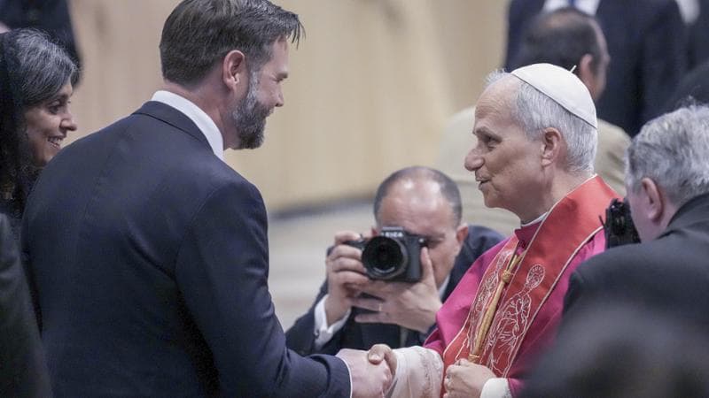 Papa Leone XIV JD Vance