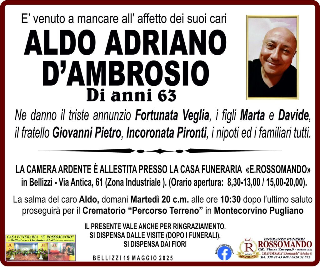 Aldo Adriano D’Ambrosio