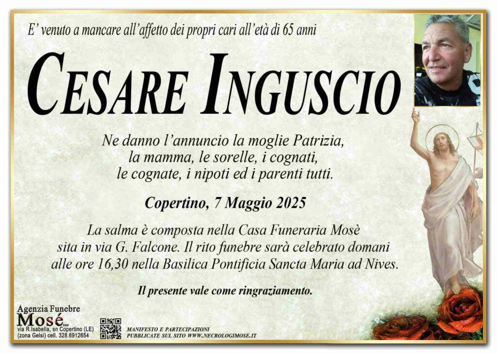 cesare inguscio