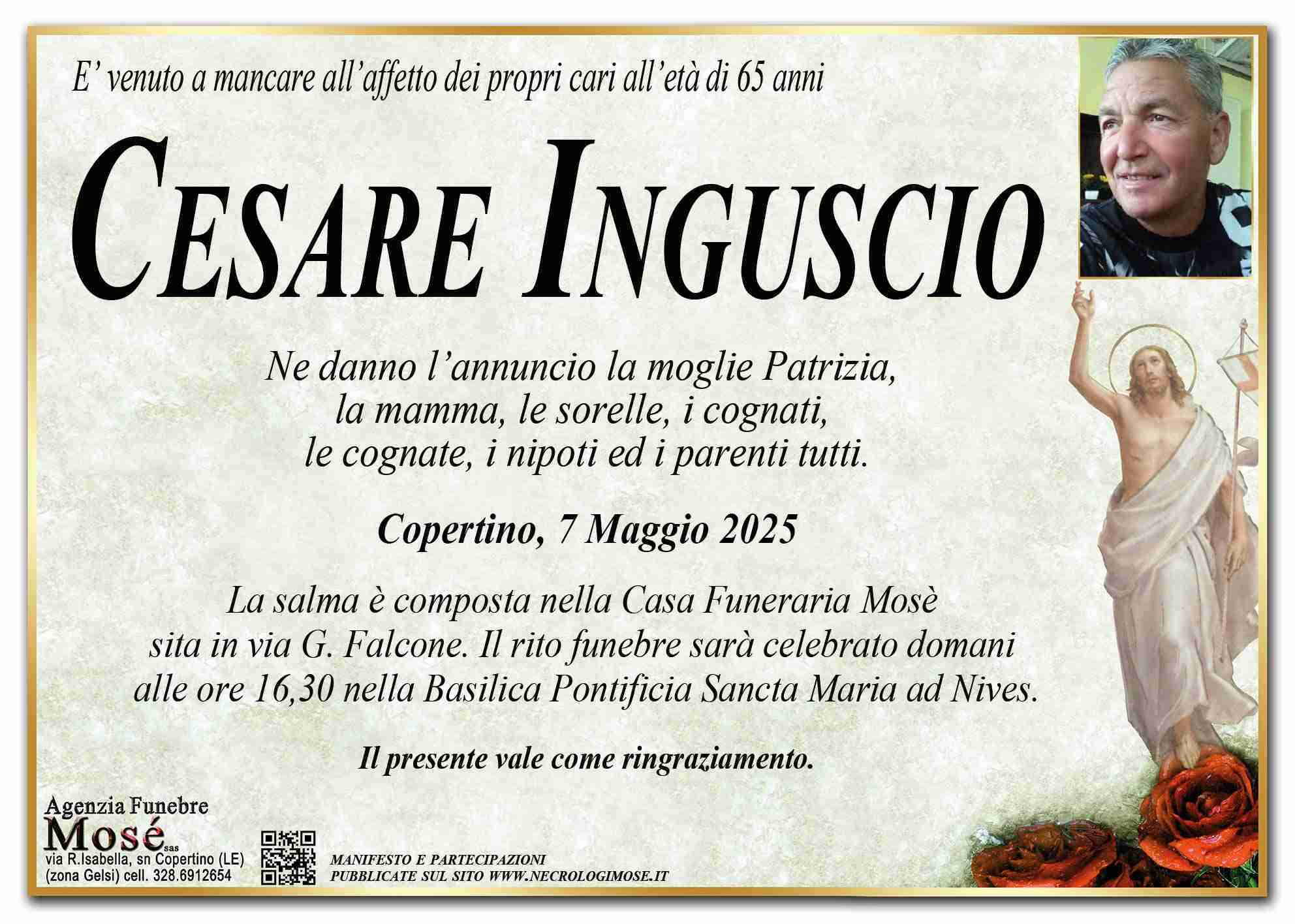 cesare inguscio