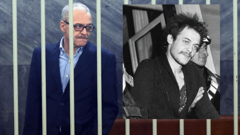 Renato Vallanzasca durante un'udienza in tribunale