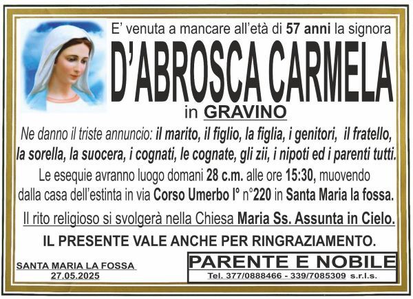 Carmela D'Abrosca