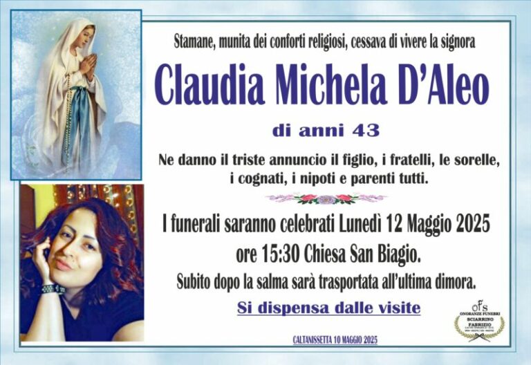 Claudia Michela D'Aleo