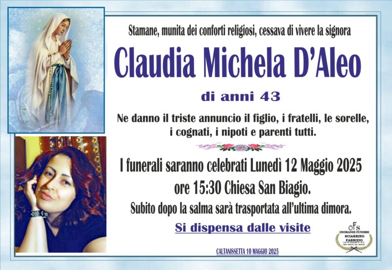 Claudia Michela D'Aleo