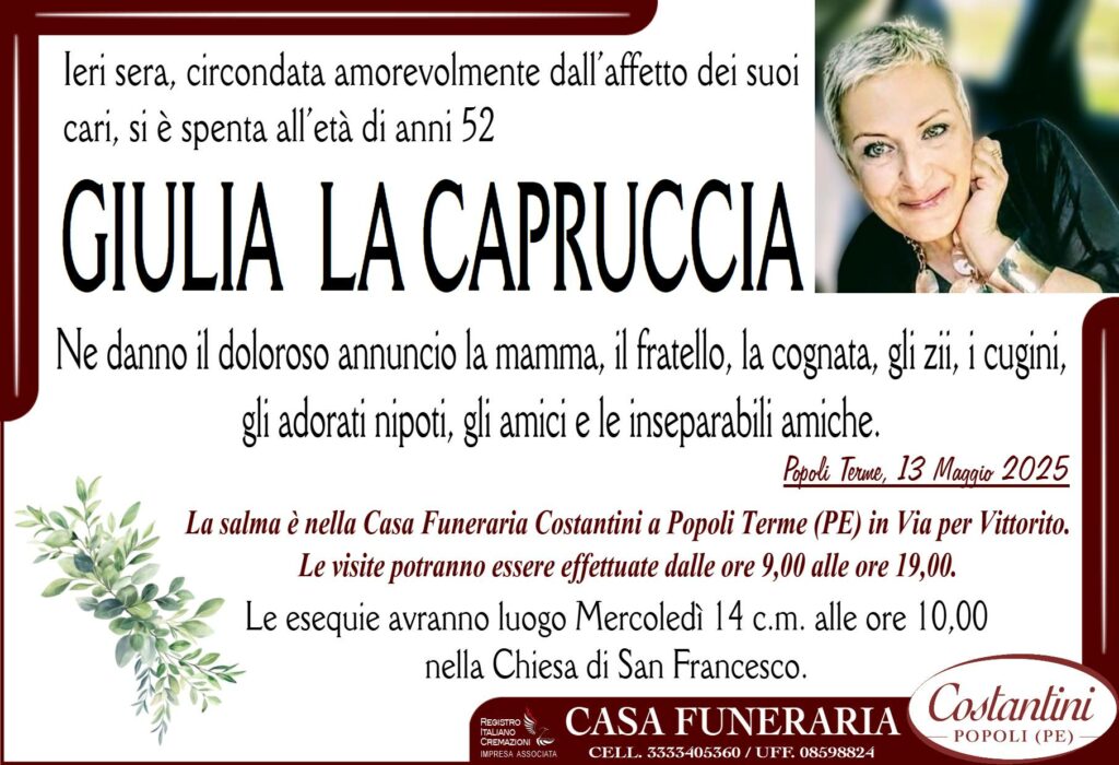 Giulia La Capruccia