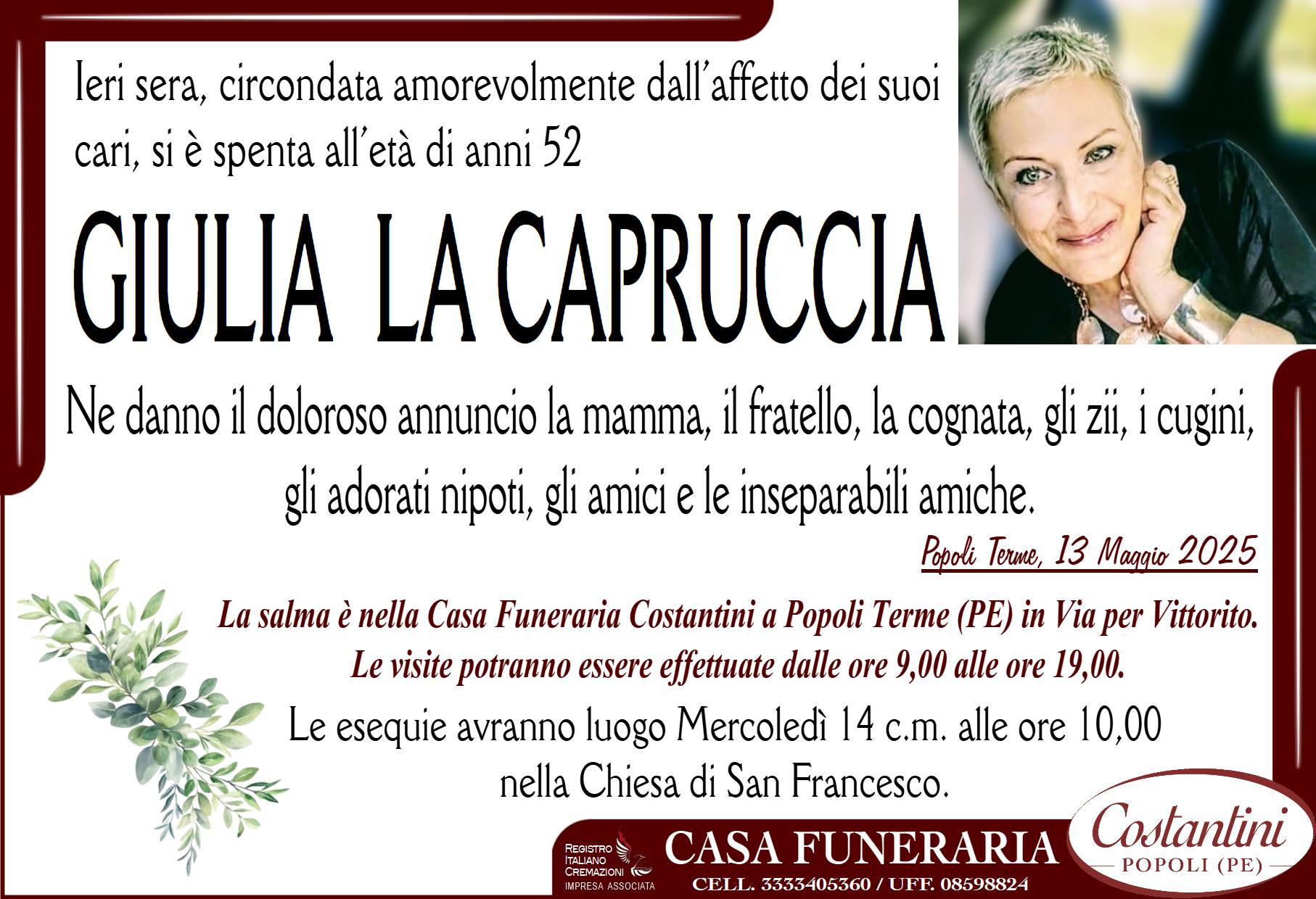 Giulia La Capruccia