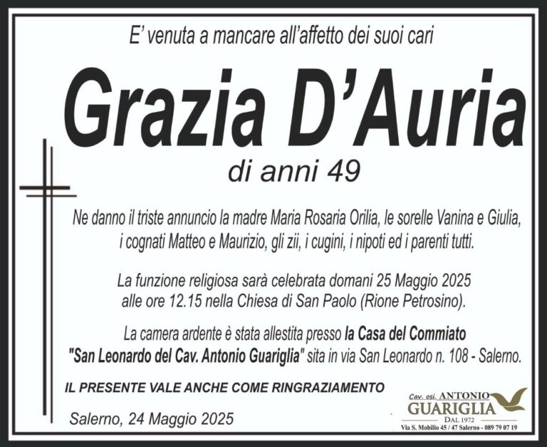 Grazia D’Auria