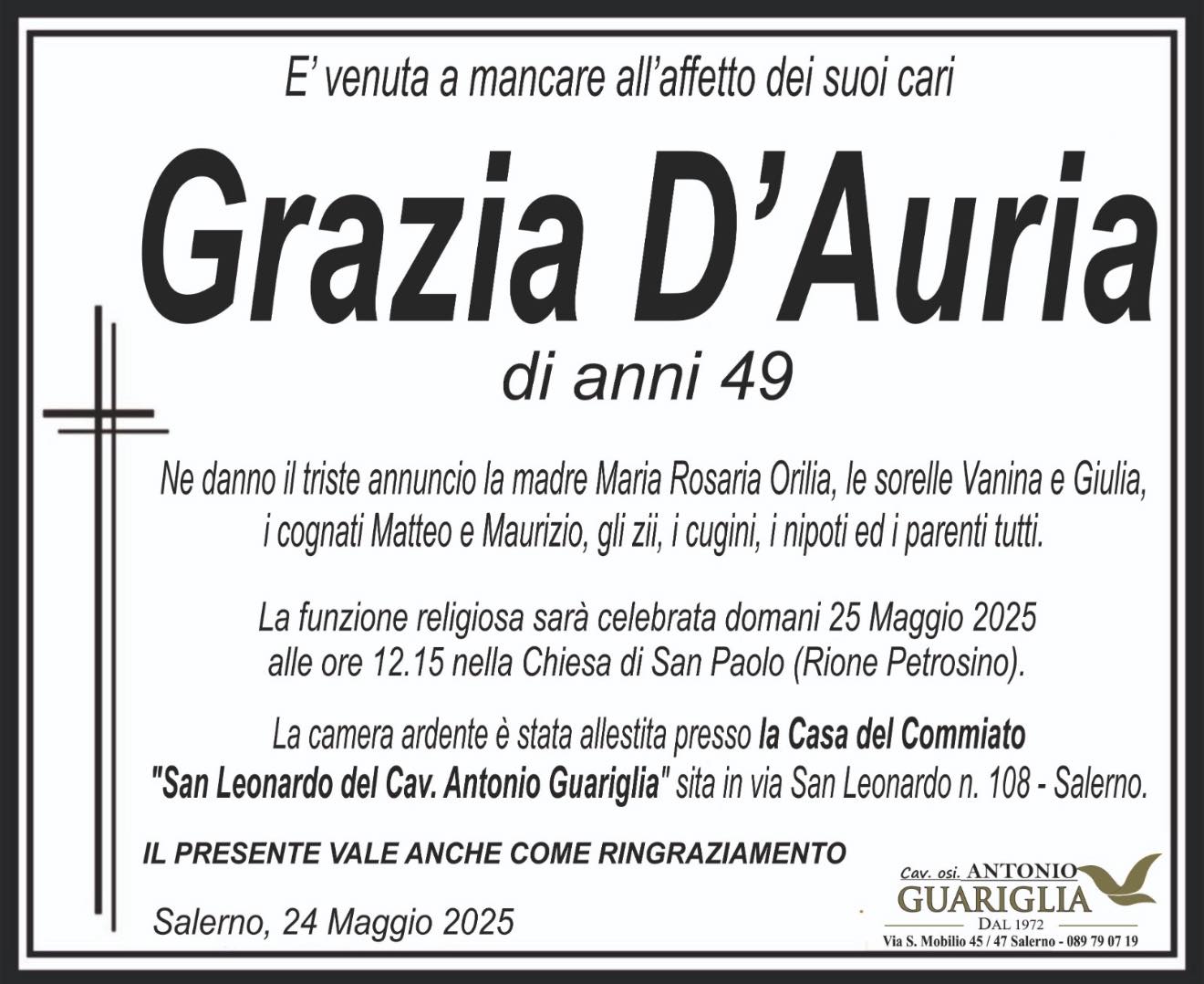 Grazia D’Auria