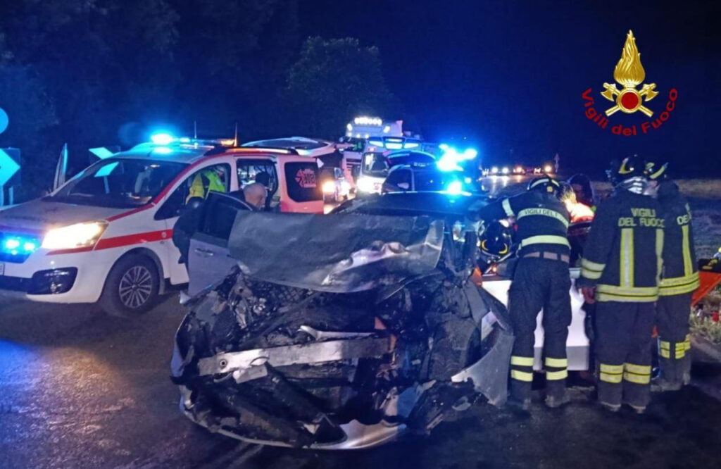 Incidente tra auto morto Alessandro Trovatelli