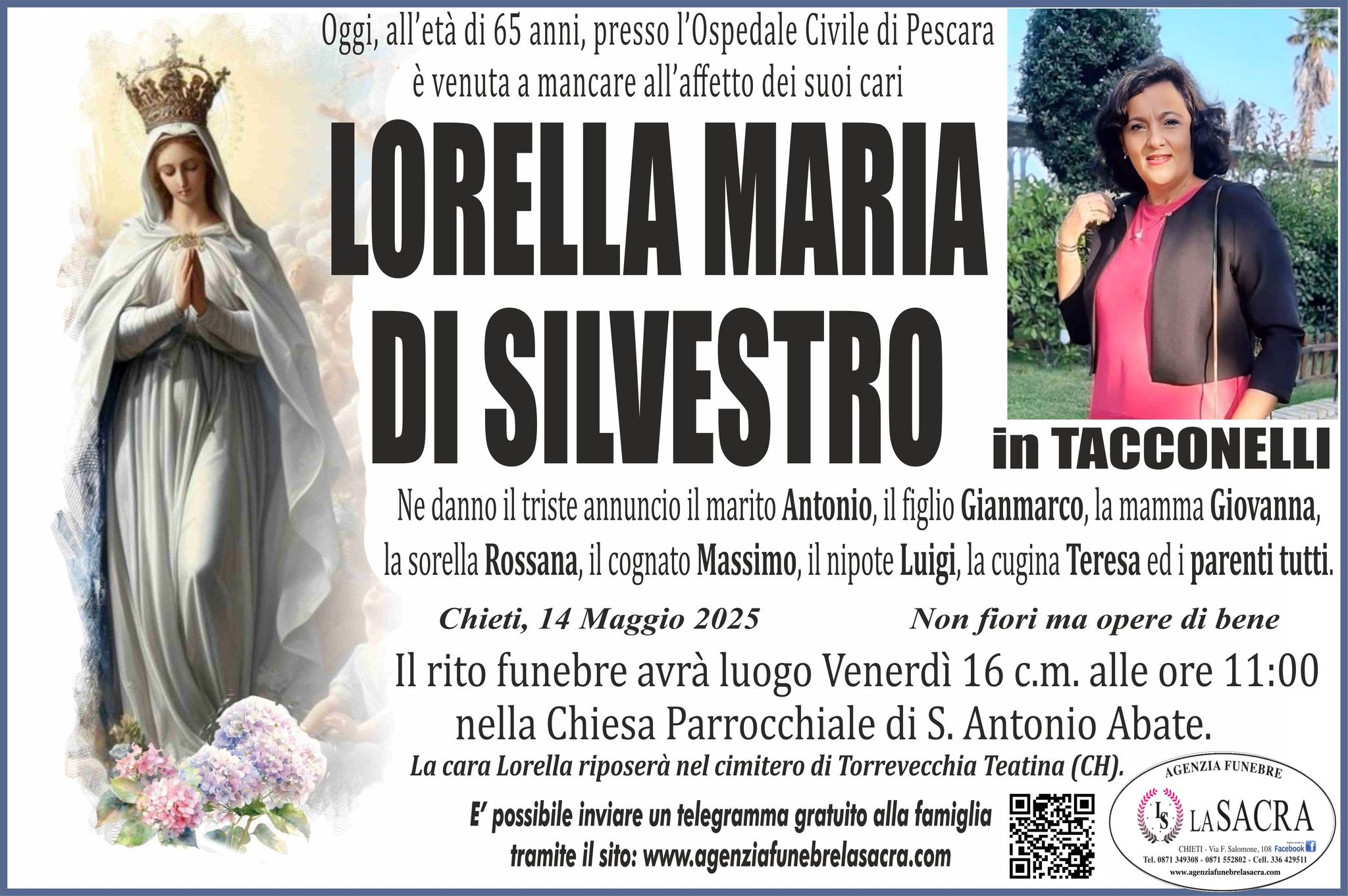 Lorella Maria Disinvestro