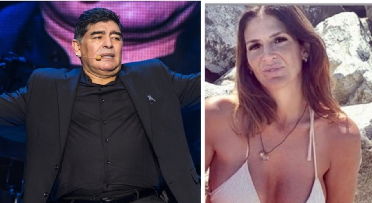 Maradona e Julieta Makintach