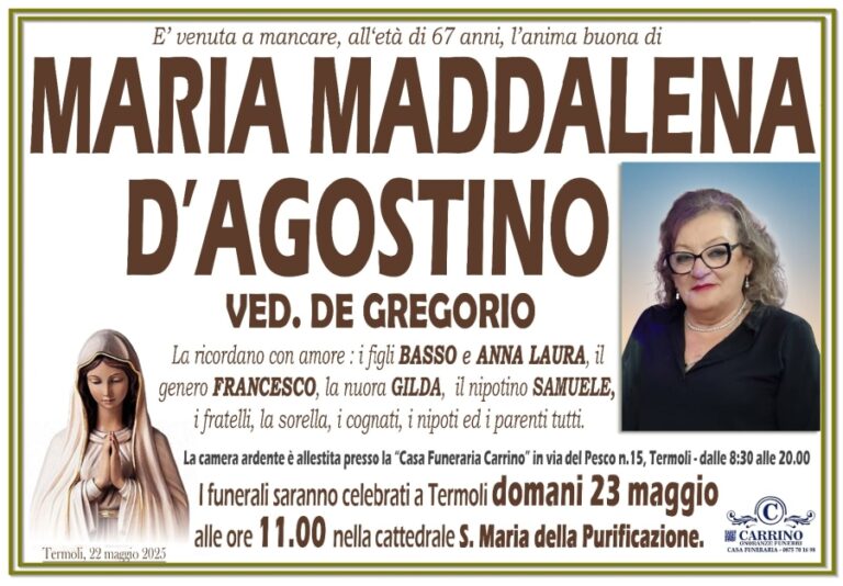 Maria Maddalena D'Agostino