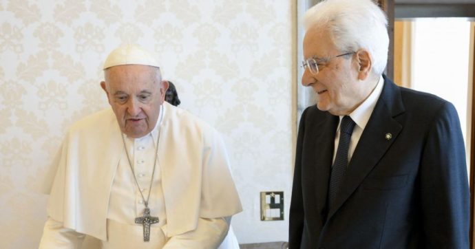 Mattarella e Papa Francesco