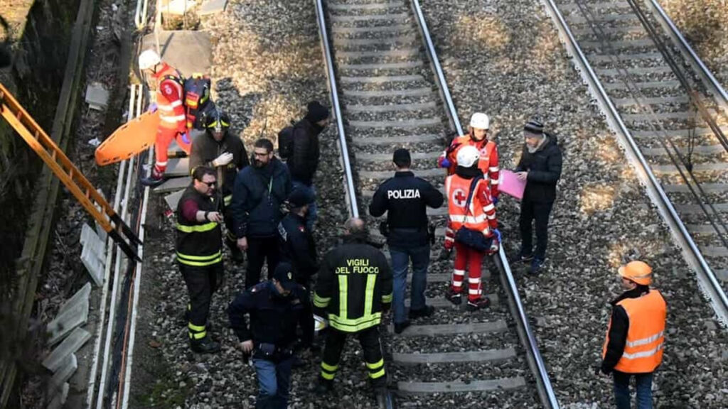 Uomo travolto da treno a Desio