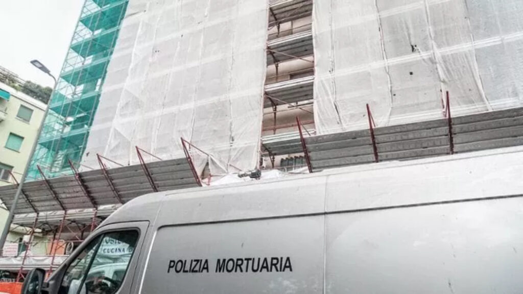 Cantiere edile in via Bassini, Milano