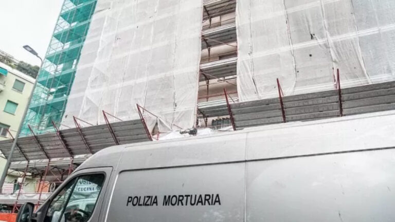 Cantiere edile in via Bassini, Milano
