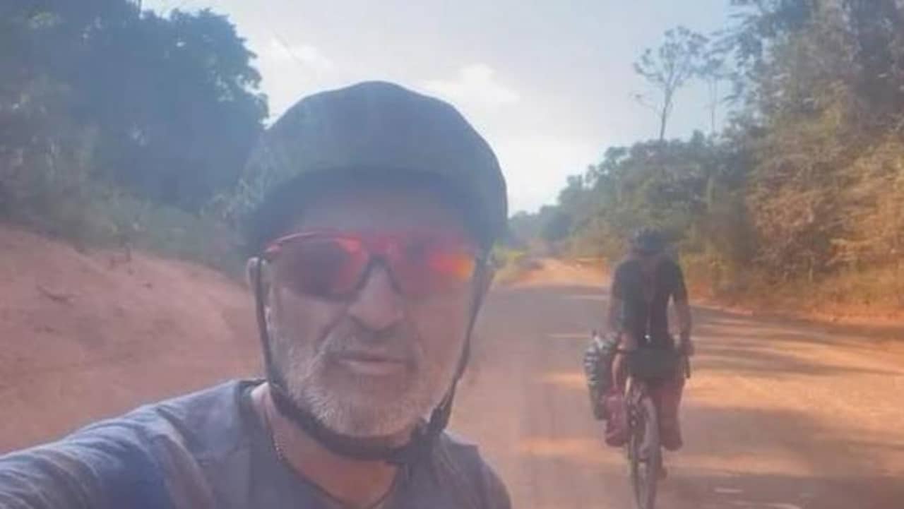Paolo Simone in mountain bike