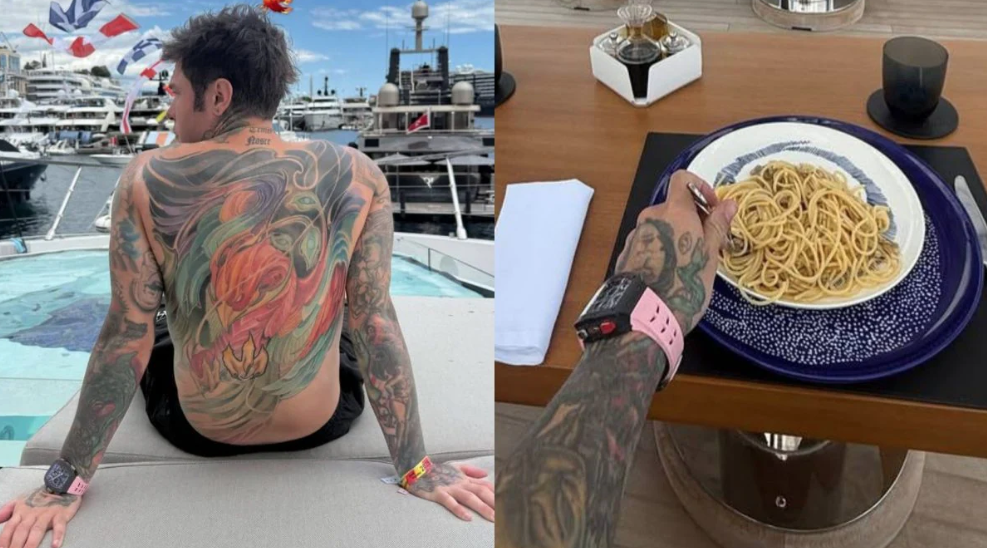Fedez al GP di Monaco