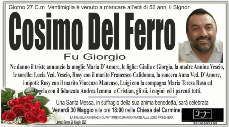 Cosimo Del Ferro