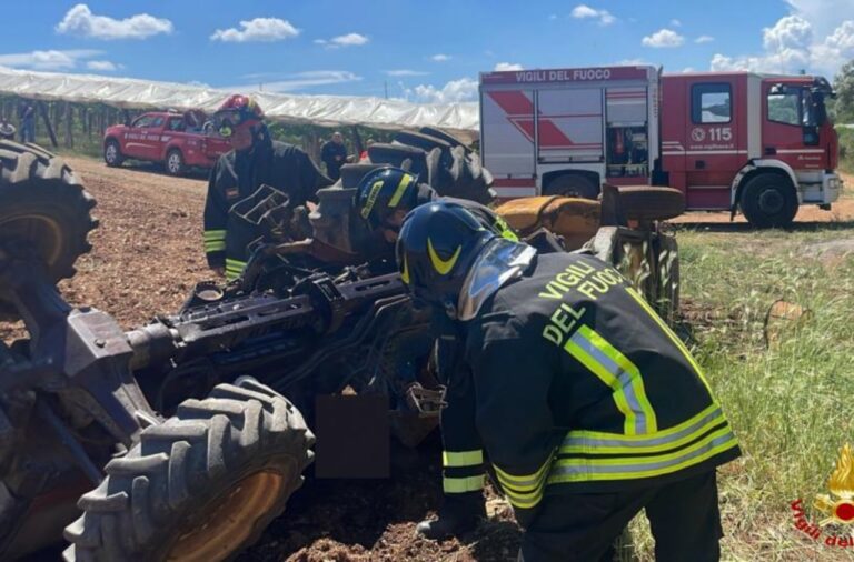 Vito Nicola Eramo muore schiacciato da un trattore: tragedia nelle campagne di Conversano