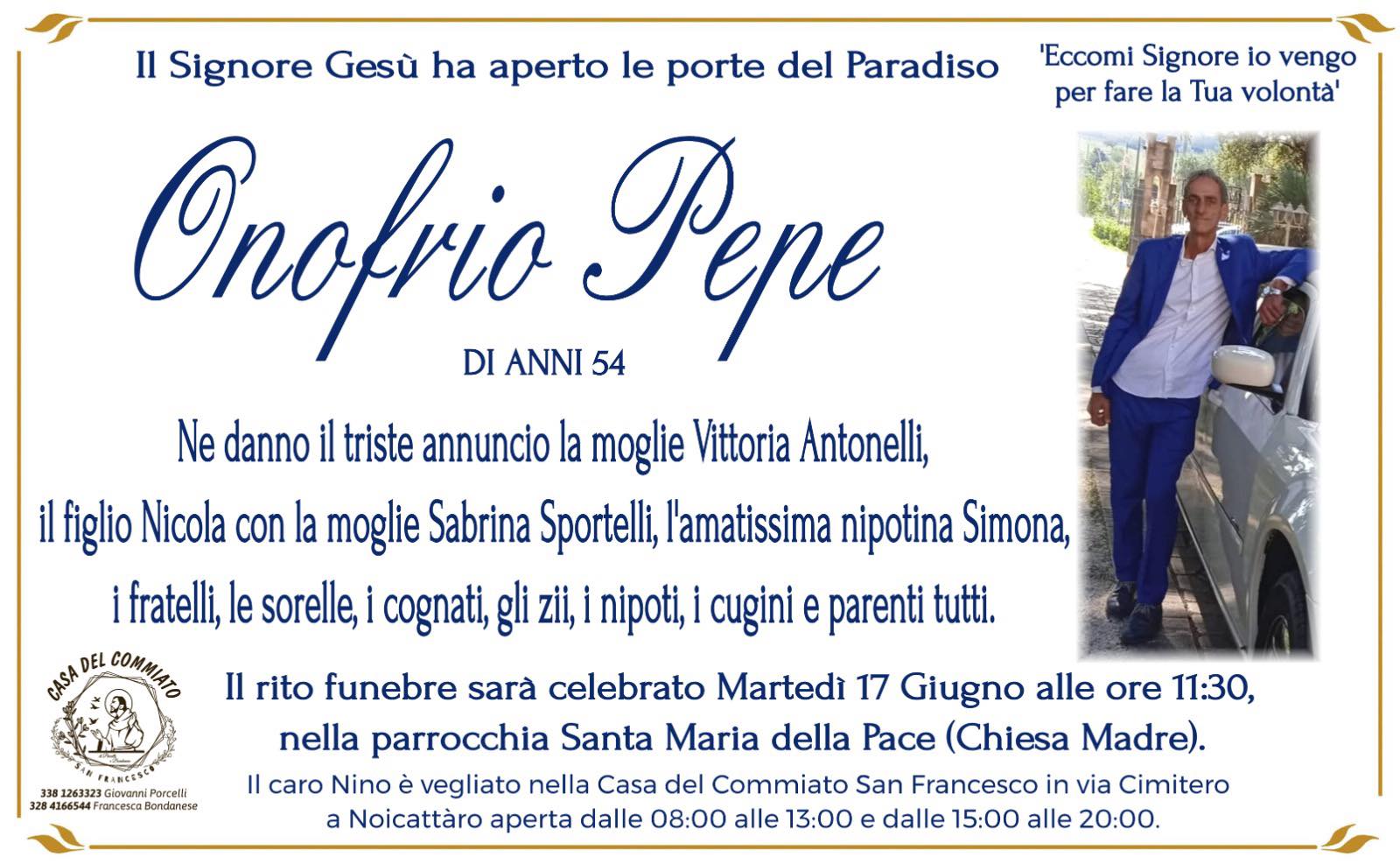 Onofrio Pepe
