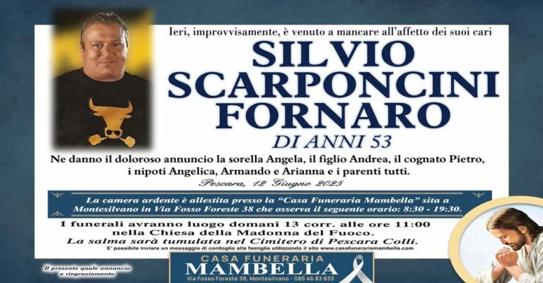 Silvio Scarponcini Fornaro