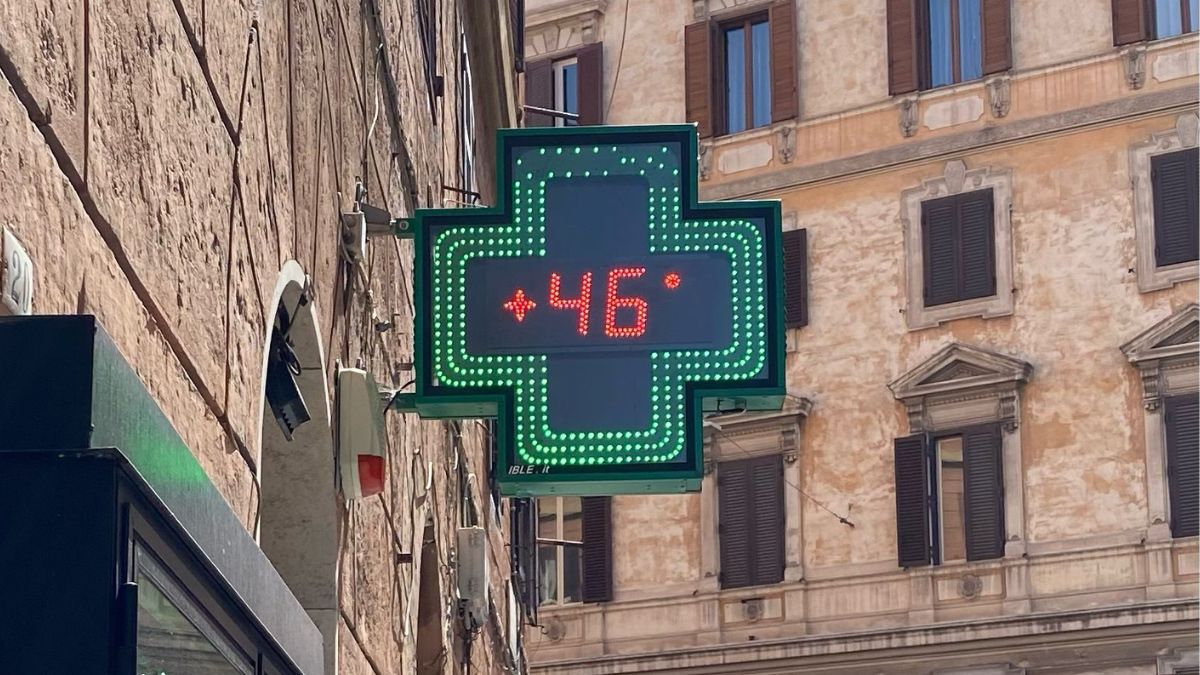 caldo record in Italia