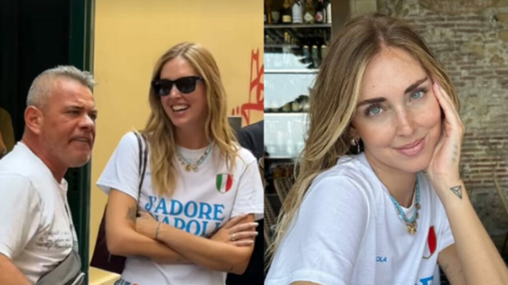 Chiara Ferragni a Napoli