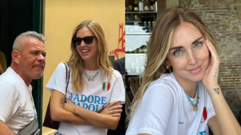 Chiara Ferragni a Napoli