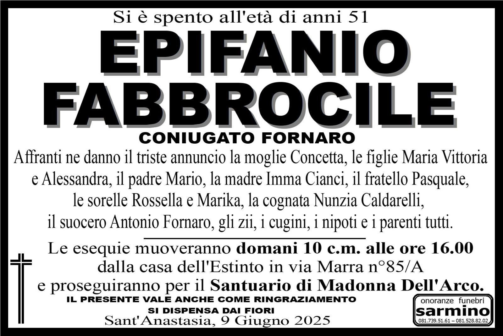 Epifanio Fabbrocile