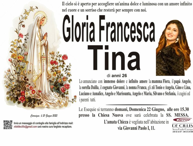 Gloria Francesca Tina