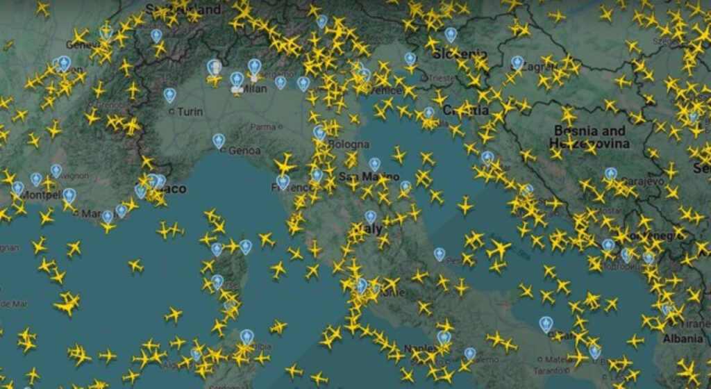 Guasto radar voli in ritardo