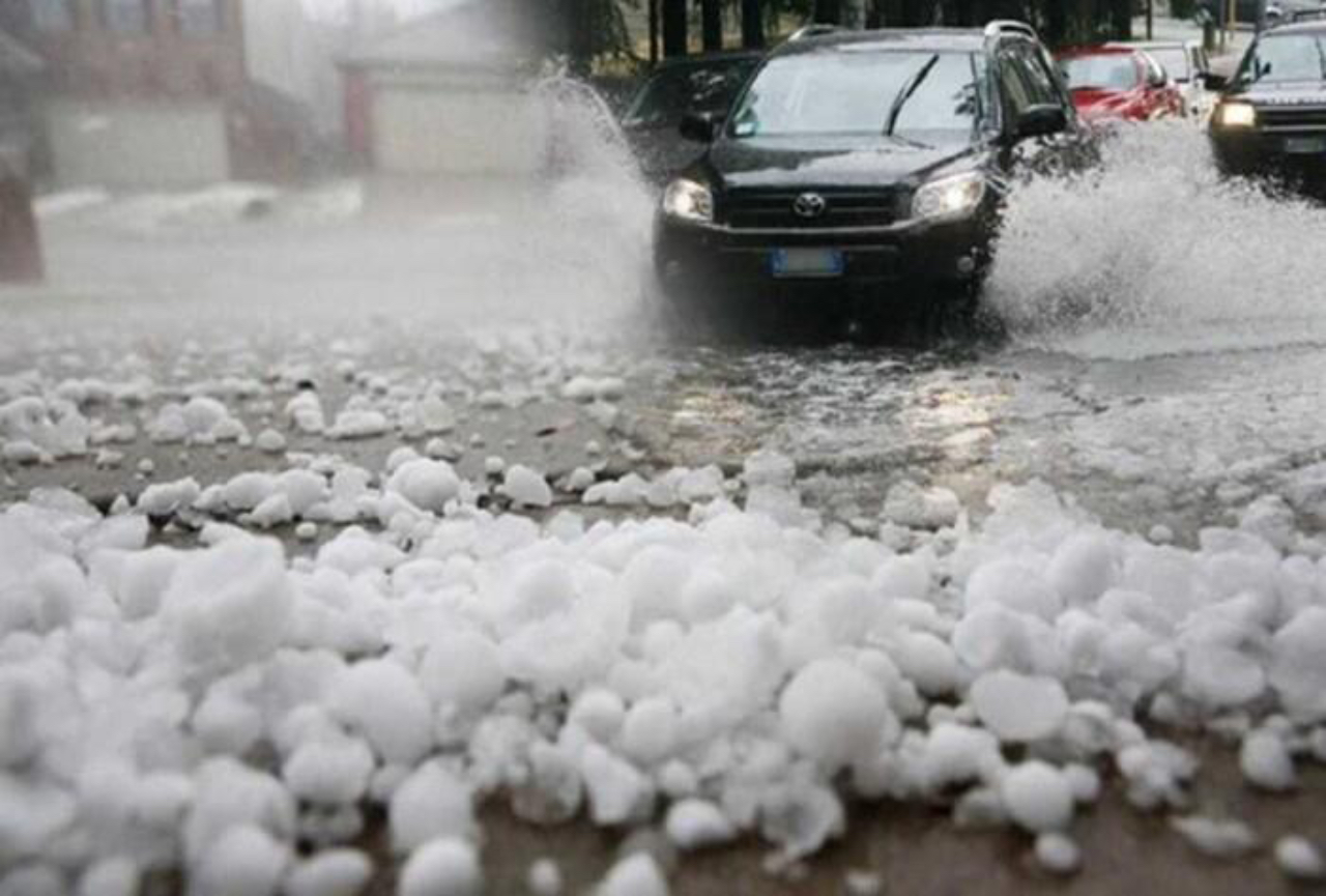 Meteo temporali e grandine in arrivo