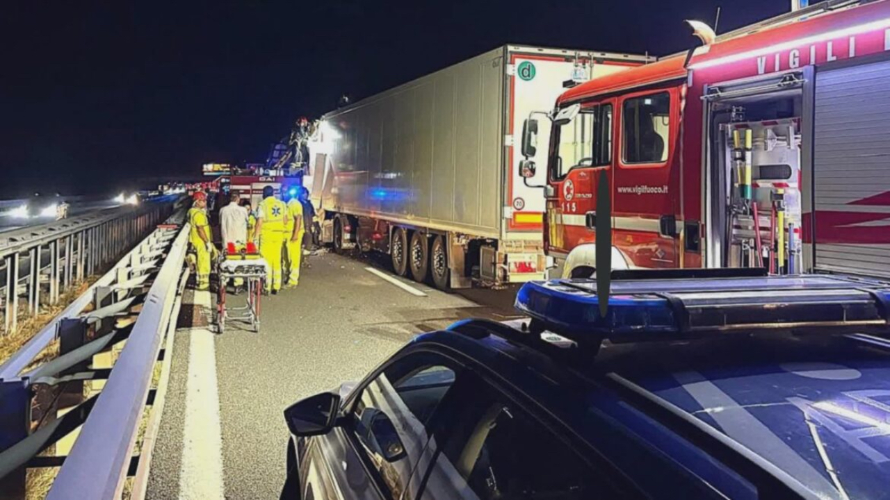Nicola Gnazzo muore in un tamponamento sull’A1