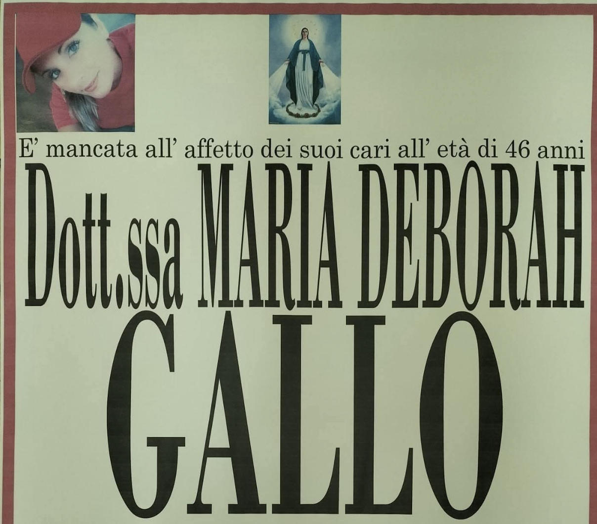 Maria Deborah Gallo