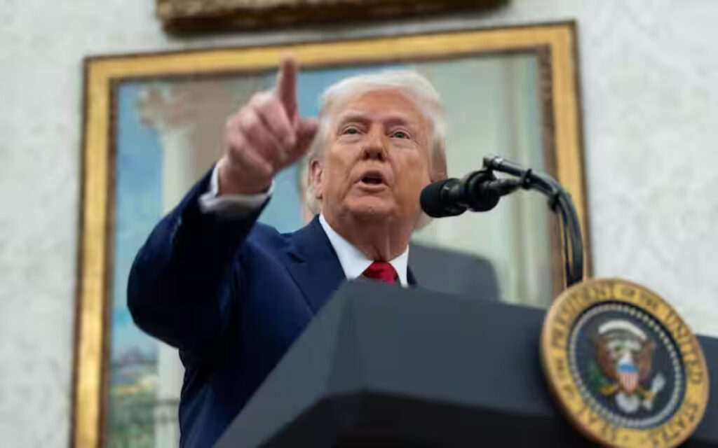 Trump firma i dazi Usa