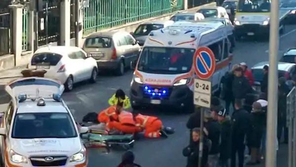 donna travolta da tir ad Avellino
