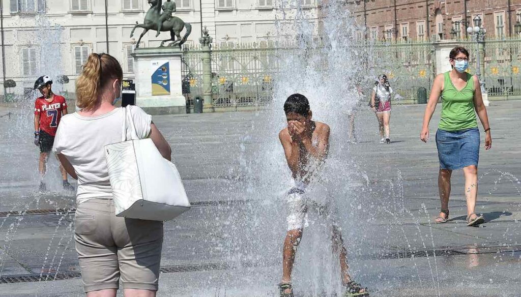 caldo in Italia
