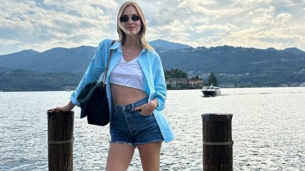 Chiara Ferragni in vacanza