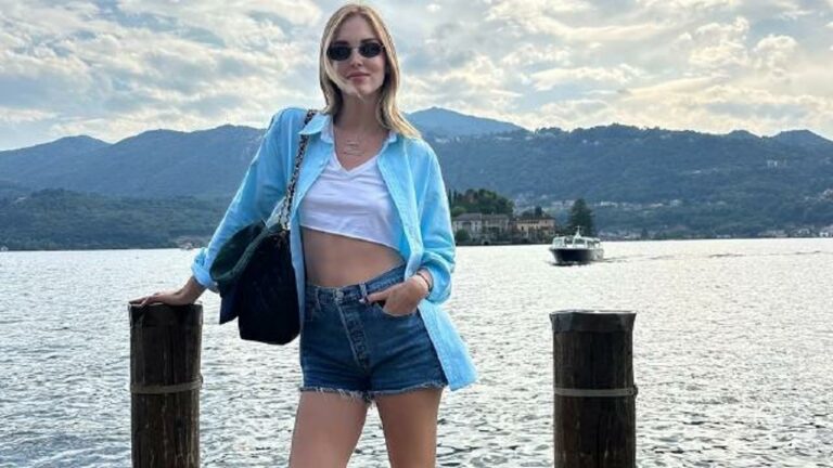 Chiara Ferragni in vacanza