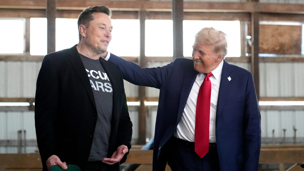 Donald Trump Elon Musk