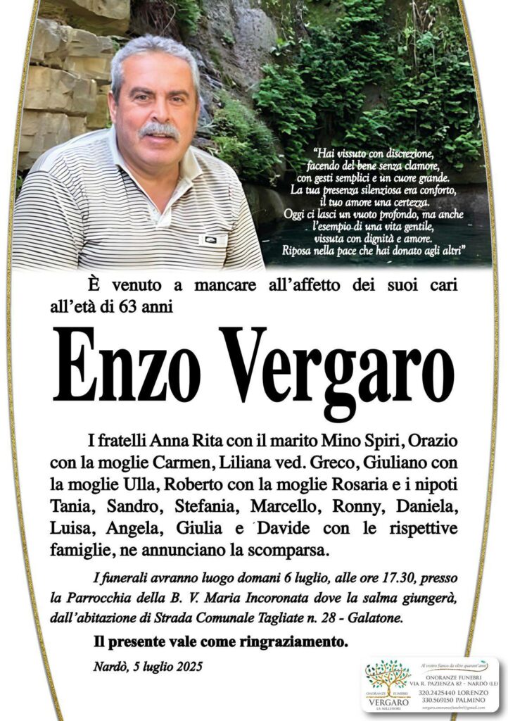 Enzo Vergaro