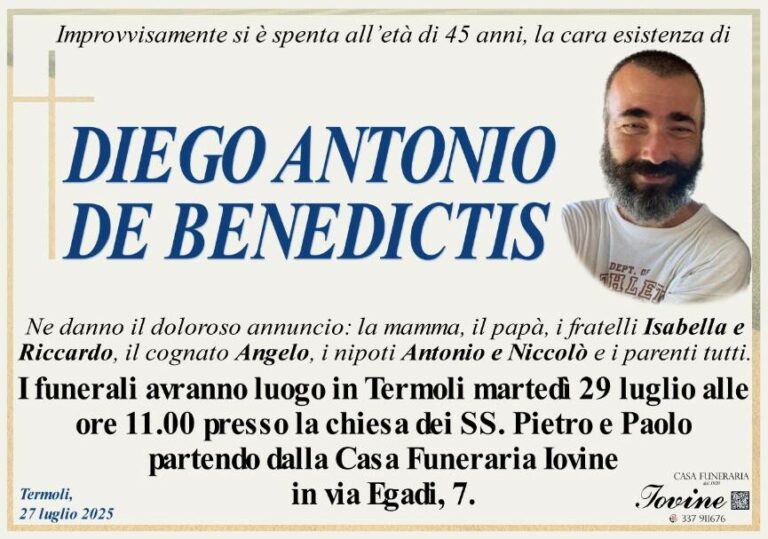 Diego Antonio De Benedectis