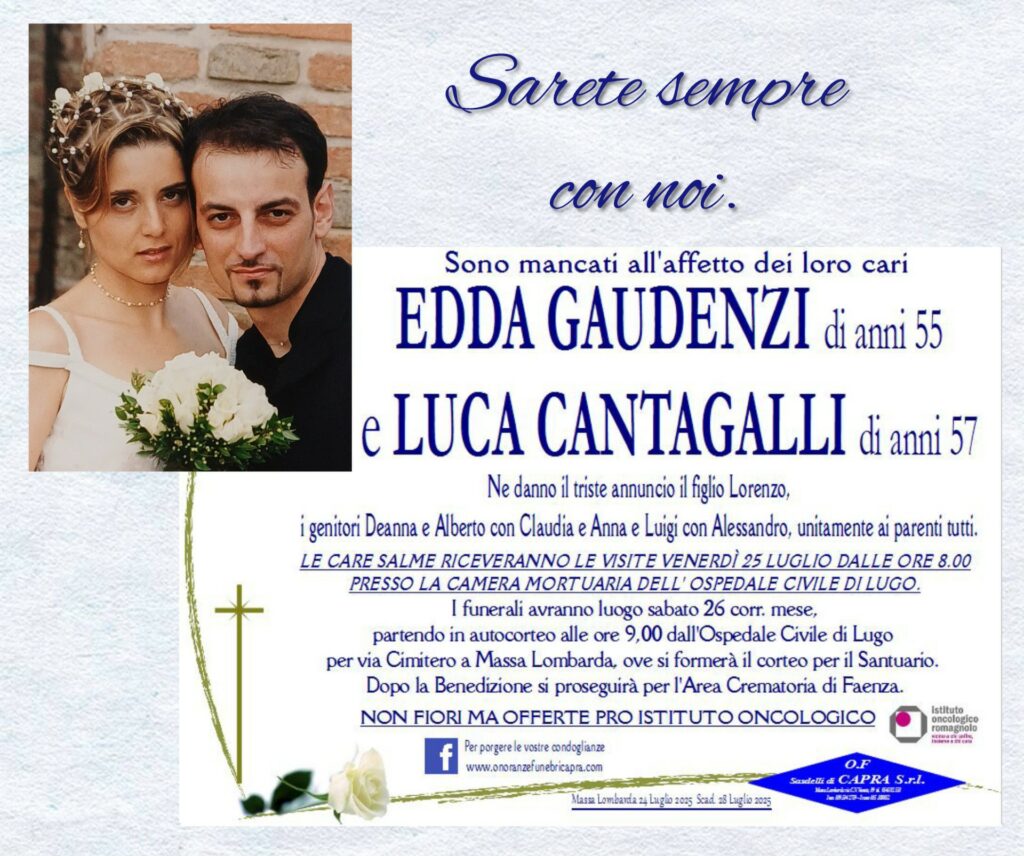 Edda Gaudenzi e Luca Cantagalli