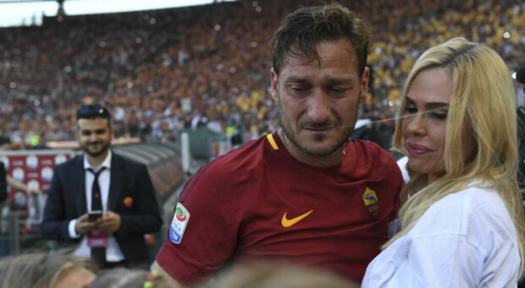 Francesco Totti e Ilary Blasi