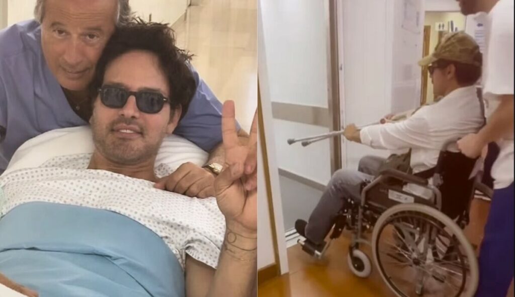 Gabriel Garko si infortuna