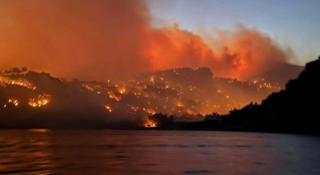 Incendio Creta
