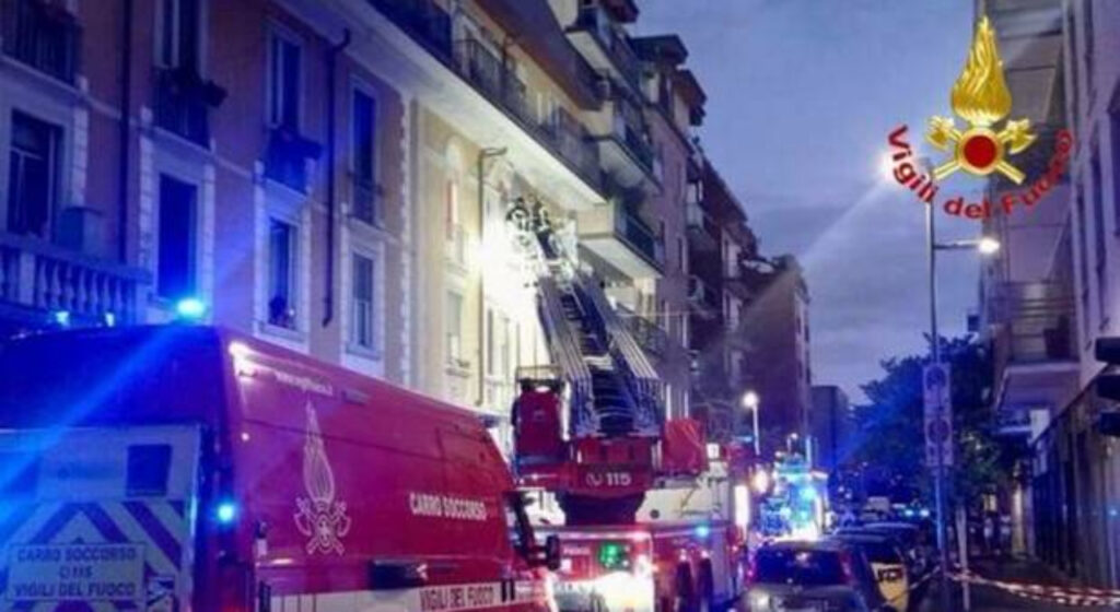 Incendio Sesto San Giovanni