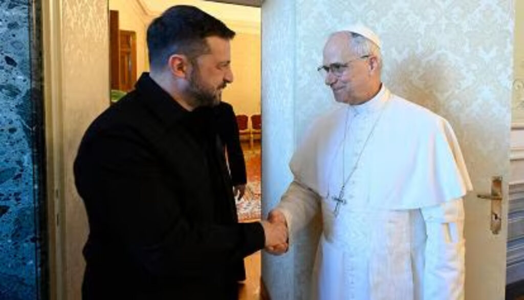 L'incontro Papa-Zelensky