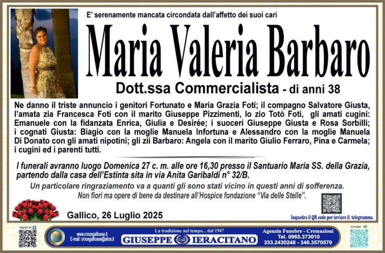 Maria valeria Barbaro